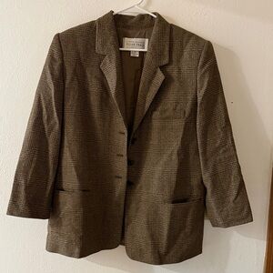 Vintage Ellen Tracy Wool/Cashmere Women’s Blazer